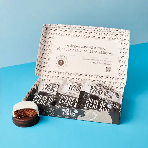 [DDLCOA0004] ALFAJOR DDL&CO MIX CAJA DE 6 UNIDADES